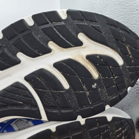 Mens Size 9.5 WIDE - ASICS Gel-Contend 7 Grey/Blue Running Athletic Shoes - Picture 10 of 12